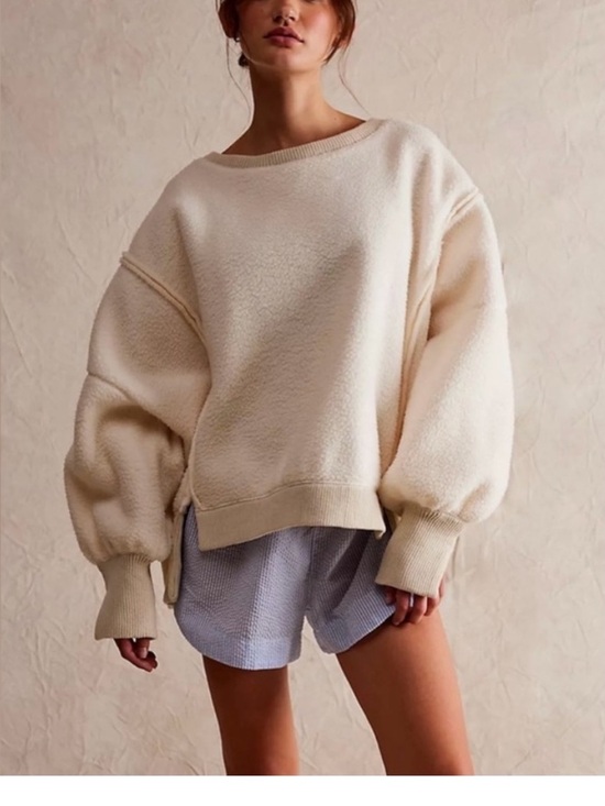 We The Free Sweaters - Free People "We The Free" Camden Sweatshirt M